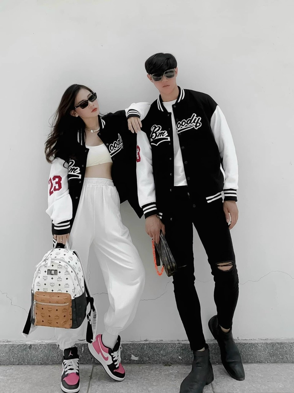 Áo khoác dù bomber nam nữ from rộng bmoody thời trang