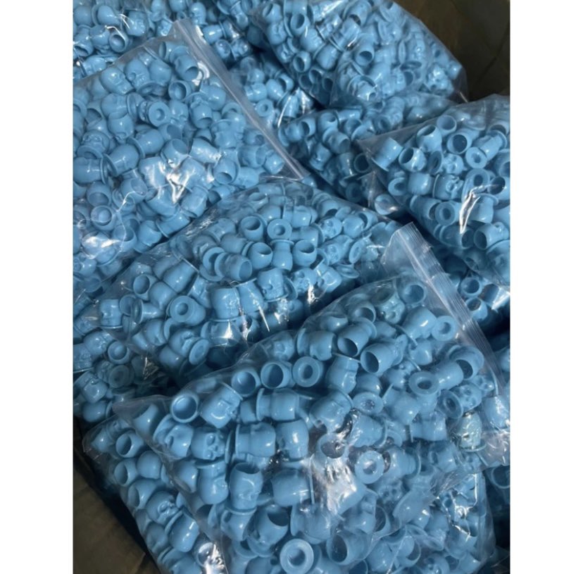 Set 100chum đựng mực hình đầu lau