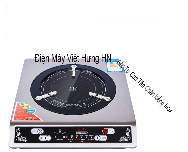 Bếp từ cao tần dùng mọi loại nồi Inox 1800w,