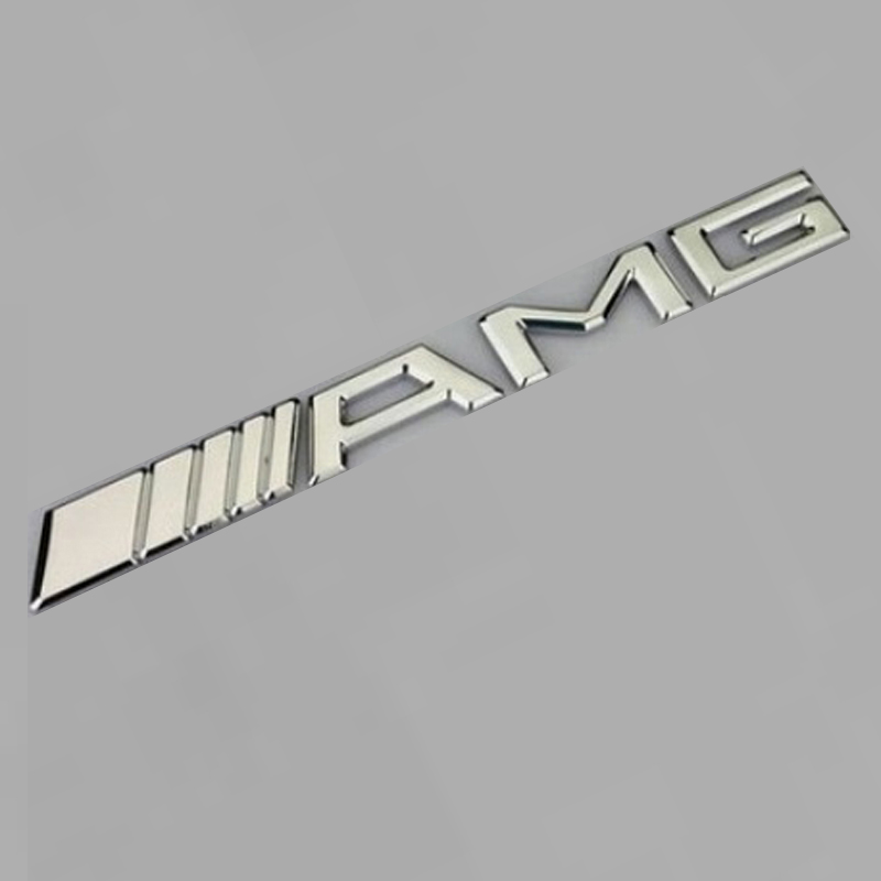Chữ nổi AMG nhựa cứng dán xe ô tô (Lihadu)