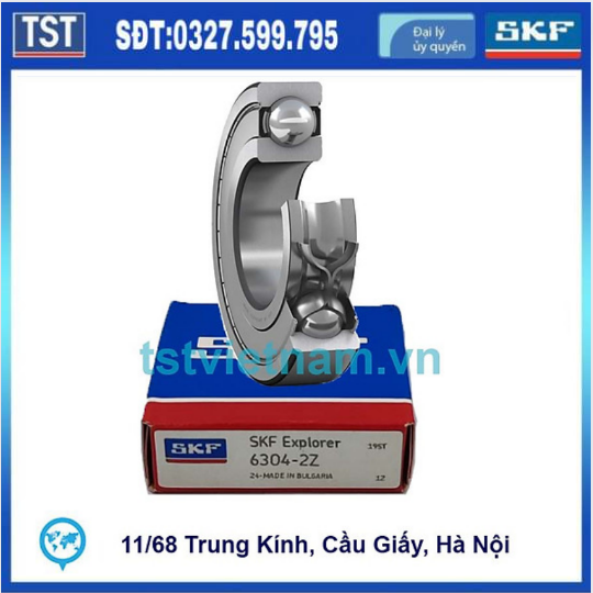Vòng bi bạc đạn skf 6304-2z