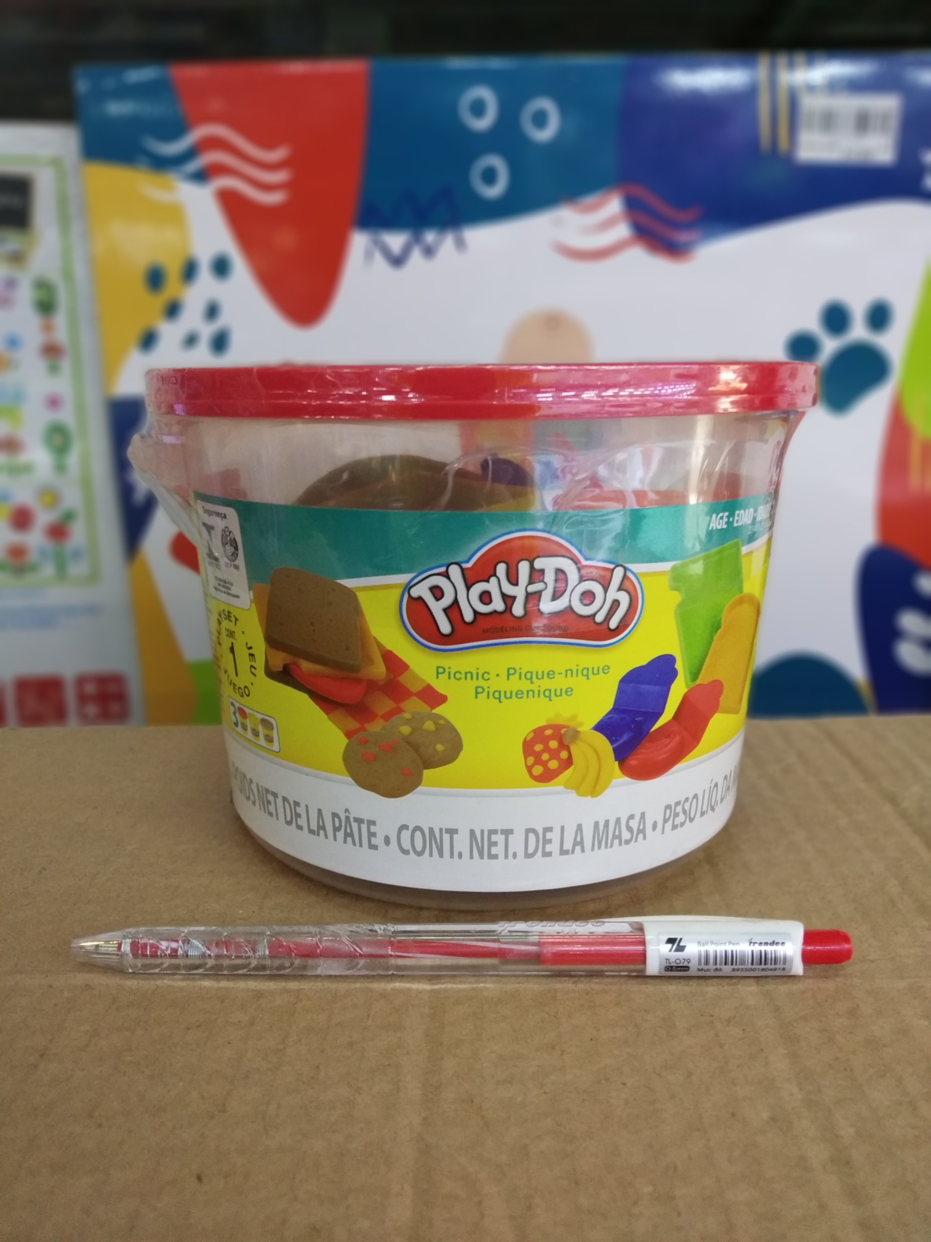 Đồ chơi xô đất nặn mini vui học Play-Doh