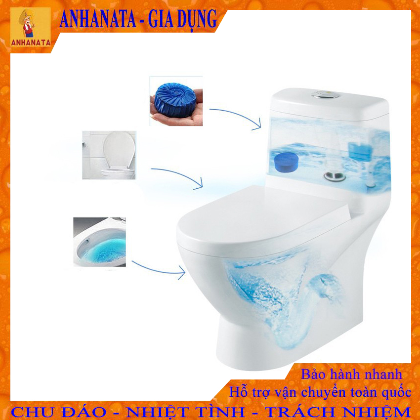 Viên Thả Bồn Cầu Hàn Quốc, Set 10 viên, Khủ Mùi Diệt Khuẩn Tạo Hương Thơm