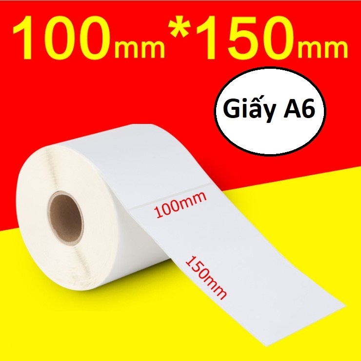 ₪✘ Giấy đơn hàng TT A6 100x150mm dùng cho máy ter 470B-420B N41
