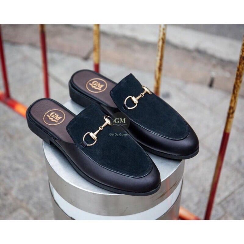 Sục nam GC da lộn đế cao su