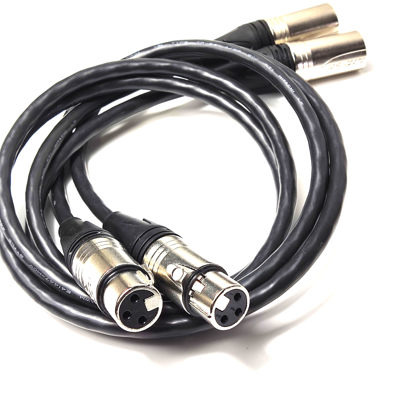 Dây bãi canon 2 đầu đực cái Hitachi cao cấp, làm dây Micro Dây kết nối âm thanh , Dây jack Canon đực cái, XLR Dây chống nhiễu 2 đầu jack canon Bãi nhật- Audio Bình Tân