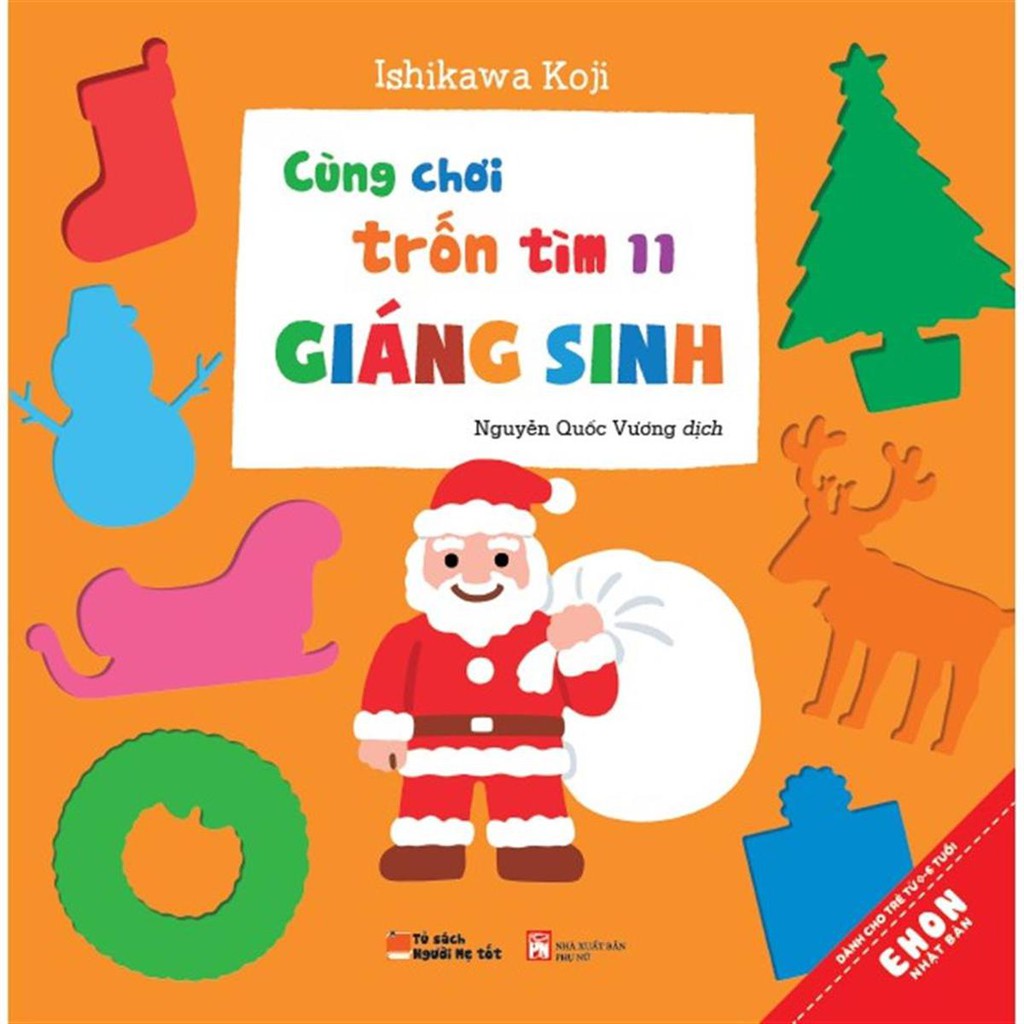 Sách - cùng chơi trốn tìm - tập 11: giáng sinh