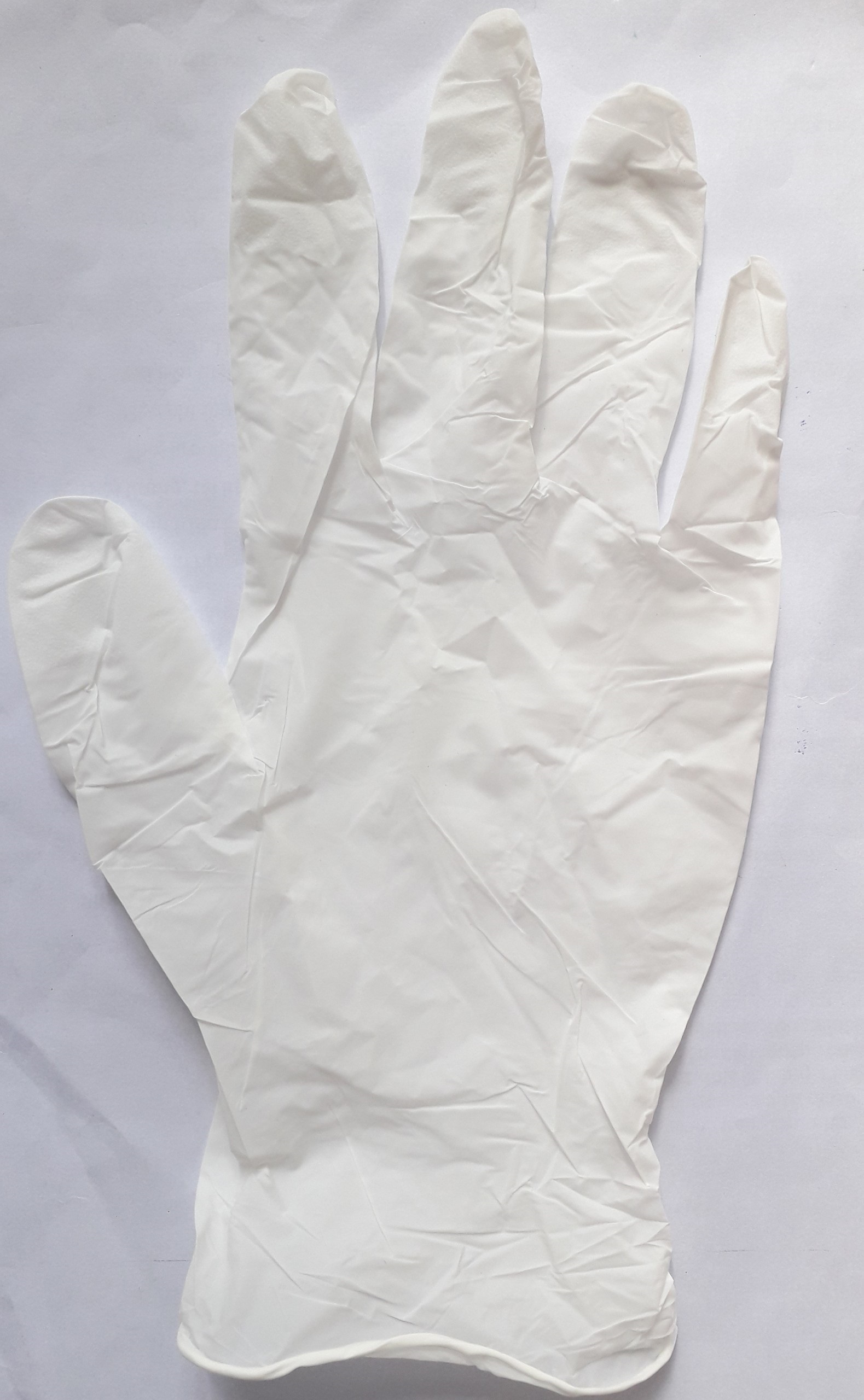 Găng tay y tế không bột nitrile màu trắng 3.5Gr Size S