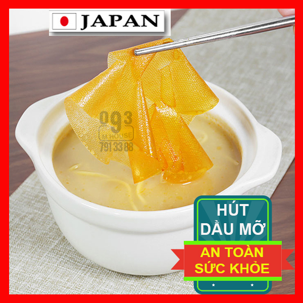 Combo 12 giấy thấm dầu tốt cho sức khỏe 20cm