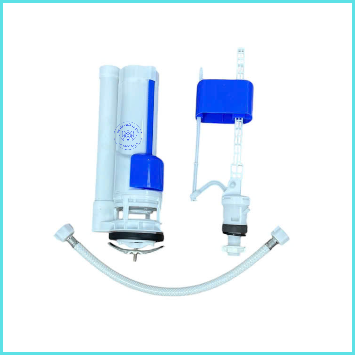 2-Button Toilet Flusher for Two-Piece, One-Piece Toilets Toto, Inax, Viglacera - 6