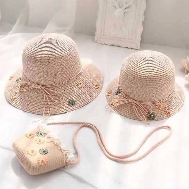 Sét mũ mẹ và bé tặng túi cho bé