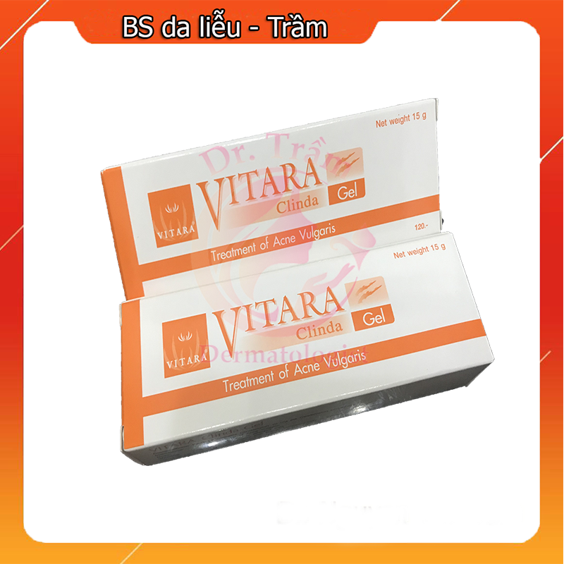 Gel chấm mụn sưng viêm Vitara Clinda Gel