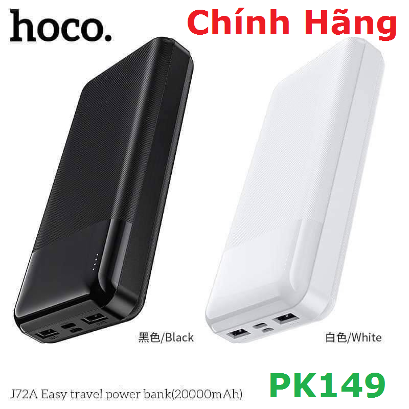 Pin sạc dự phòng 20000mah sạc nhanh 2a hoco j72a j100a / 10000 mah j72 j100