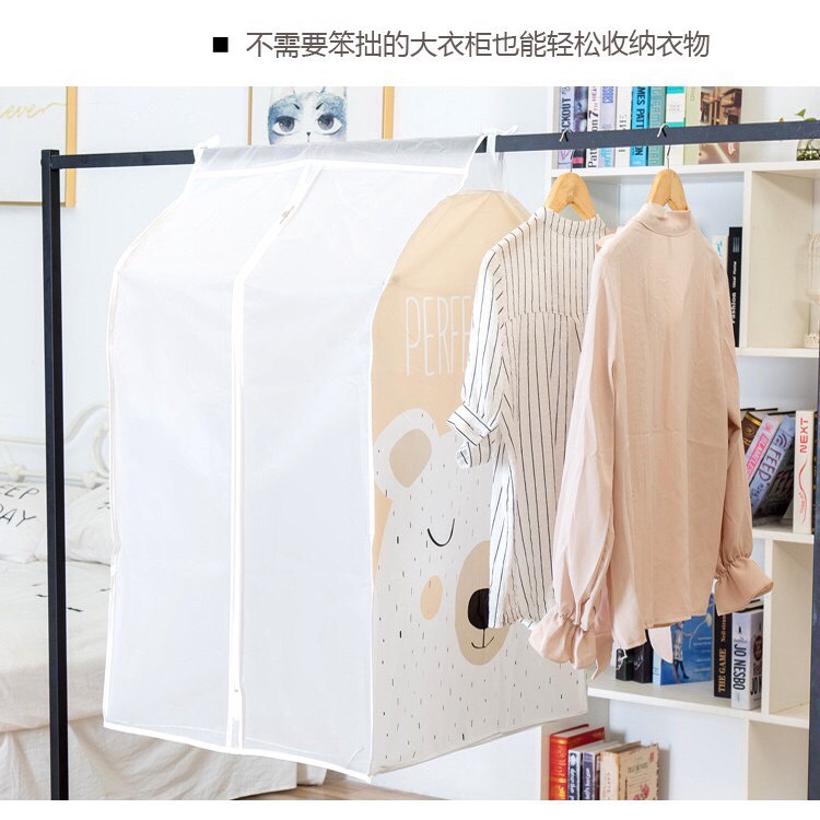 Túi bọc quần áo chống bụi bằng peva kích thước lớn