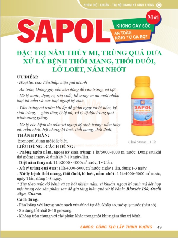 Diệt nấm sapol