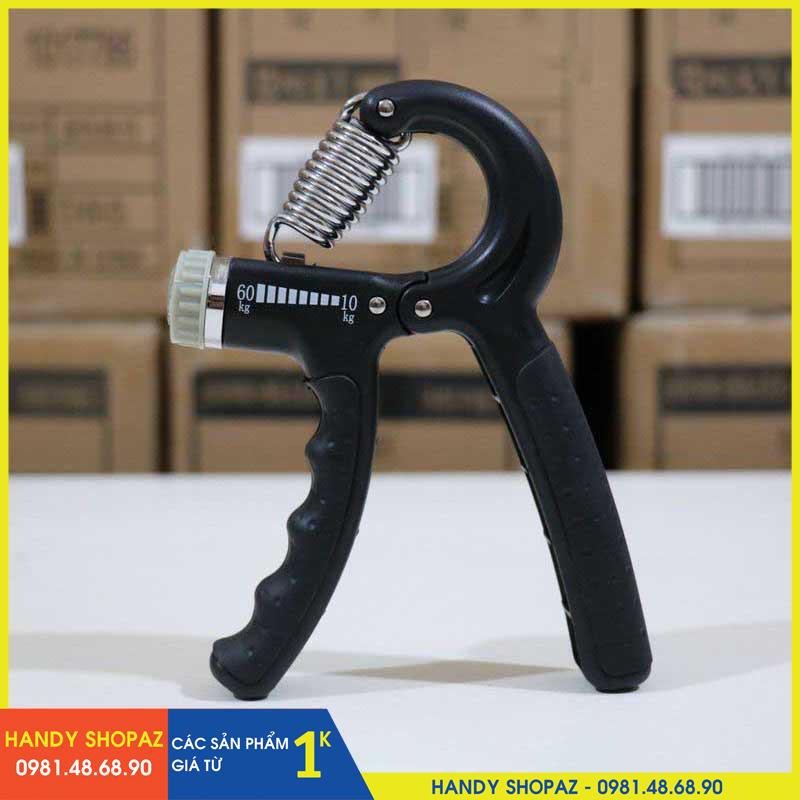 Kìm Bóp Tập Cơ Tay Lò Xo Chữ A (Điều Chỉnh Được Lực Bóp 10 - 60kg)