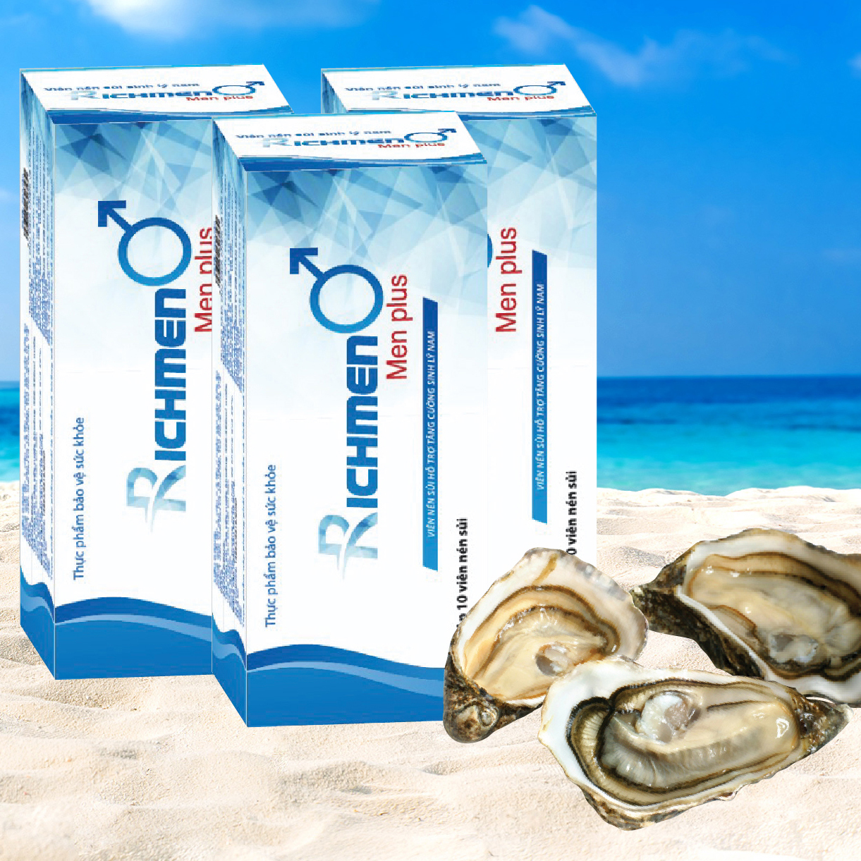 Combo 3 hộp Richmen menplus