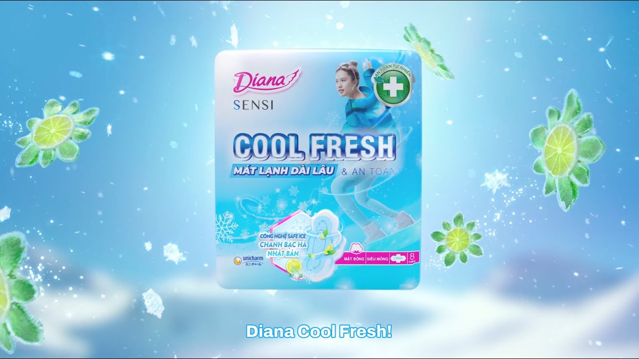 Diana sensi cool mỏng cánh 8miếng