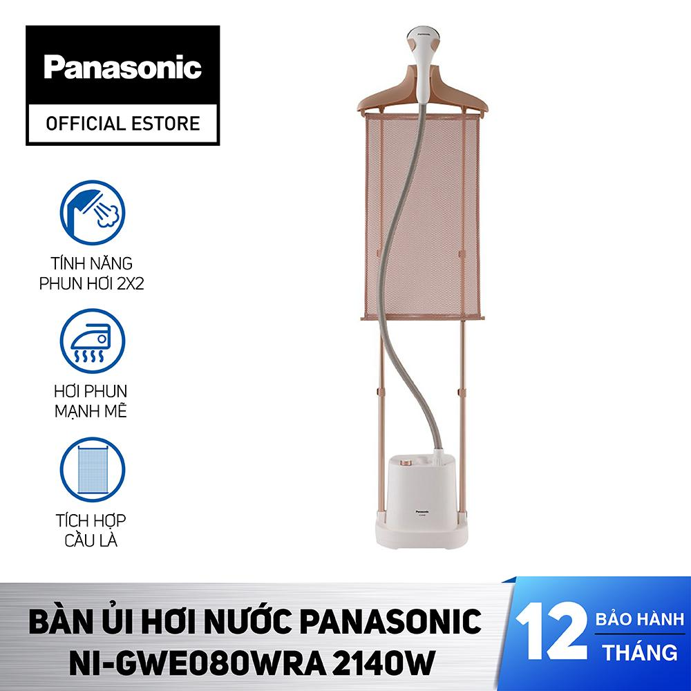 [Trả góp 0%] Bàn Ủi Hơi Nước đứng Panasonic NI-GWE080WRA - Phun hơi cực mạnh, nhiều chế độ hơi nước - Bảo hành chính hãng 12 tháng