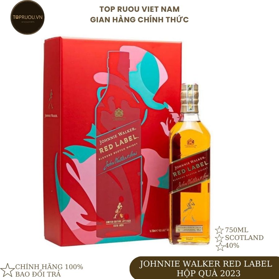 Rượu Whisky Johnnie Walker Red Label 750ml