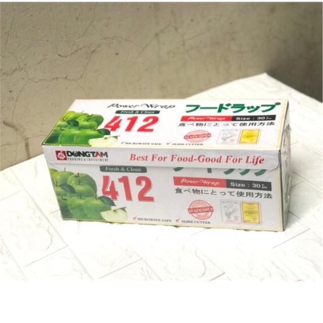 Màng bọc Thực phẩm Đồng Tâm Power Wrap 412 (30cm x 250m)