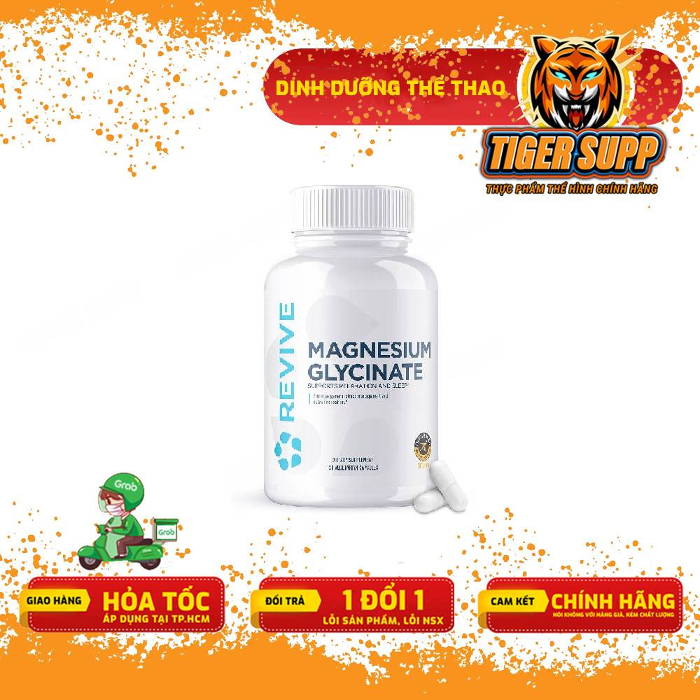 Revive Magnesium Glycinate 200Mg – Magnesium for Gym Goers