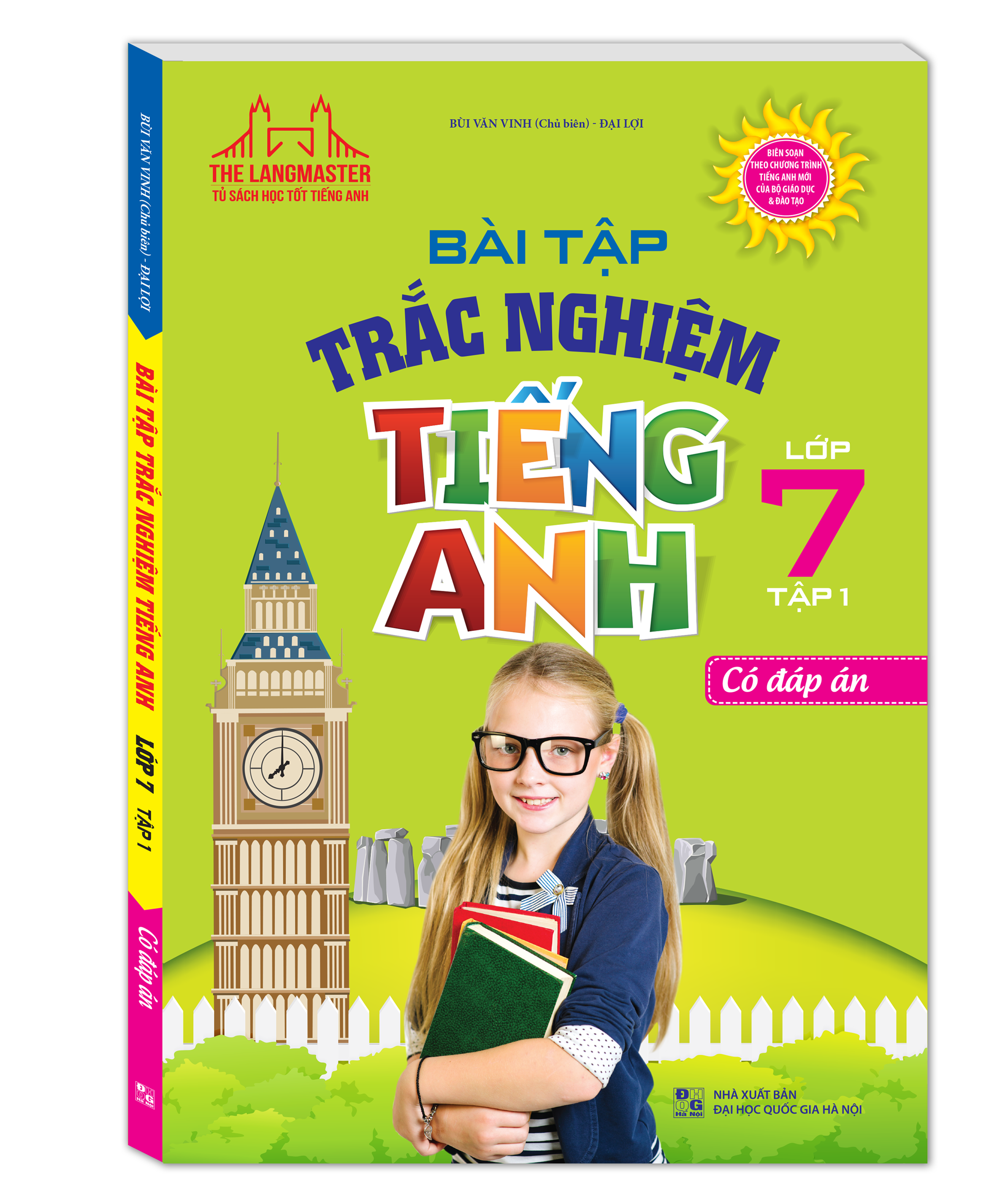 Fahasa - bài tập trắc nghiệm tiếng anh - lớp 7 - tập 1