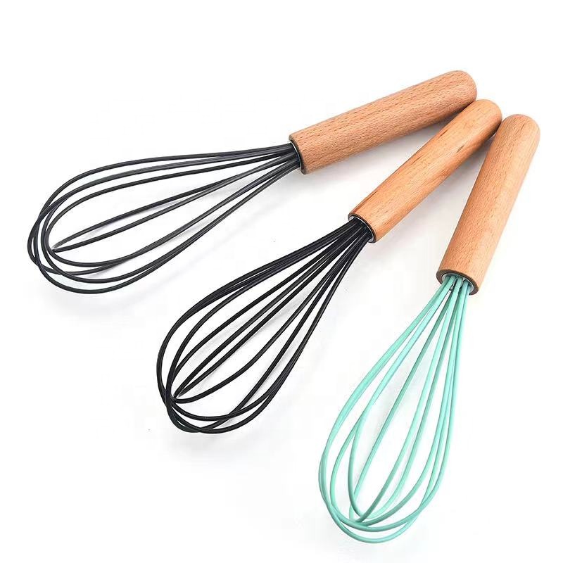 Phới lồng silicon chịu nhiệt cán gỗ