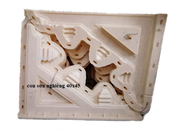 Khuôn con sơn chữ A khuôn kê mái nhà vững chắc 1 bộ khuôn đổ con sơn 40x50