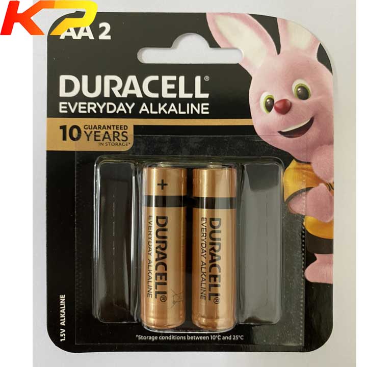 [HCM]Pin AA Alkaline ( Pin kiềm ) 1.5v Duracell MN1500 LR6 - Vỉ 2 viên.