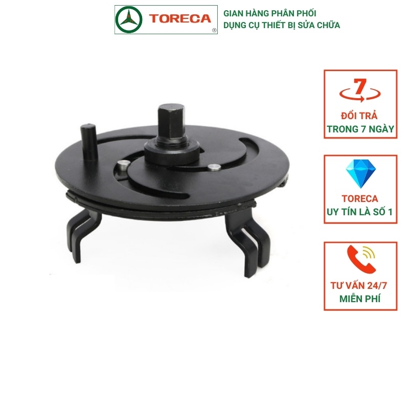 Cảo nắp bình xăng tròn 3 chân tự siết TORECA