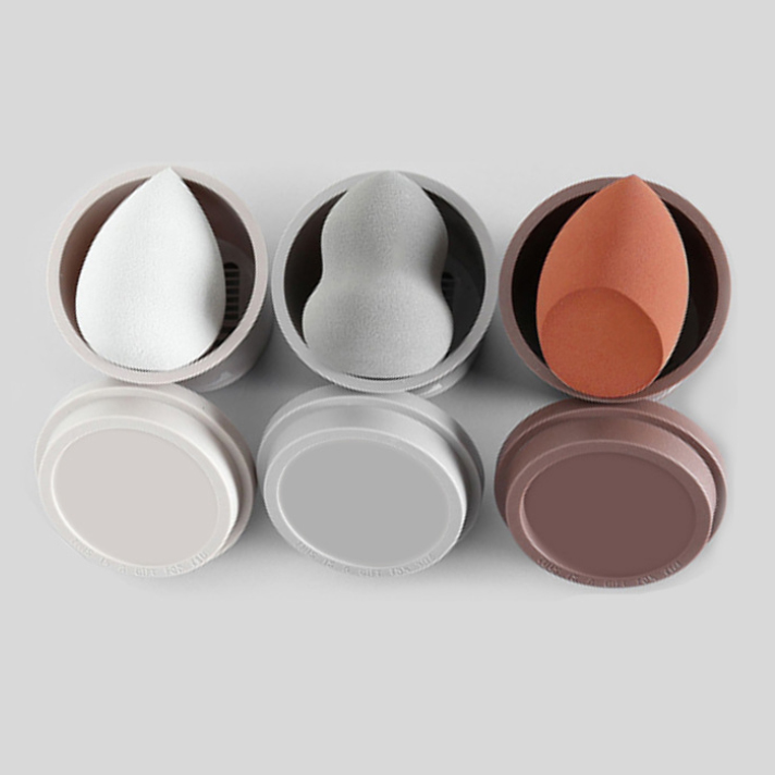 Bông tán kem mỏng mịn +MIWG+ Coffe Makeup Puff