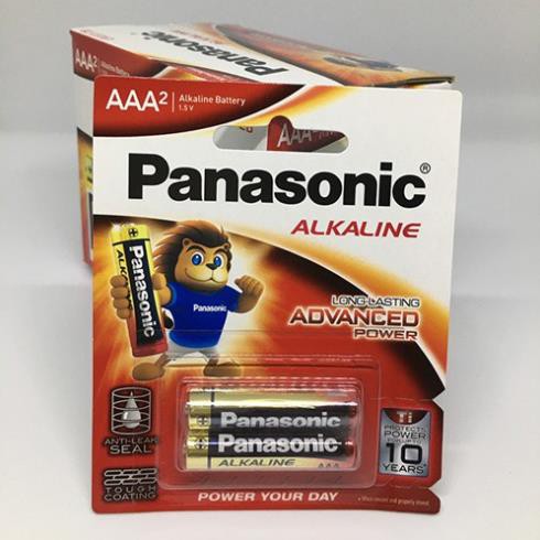 Pin đũa aaa panasonic alkaline lr03t-2b chính hãng