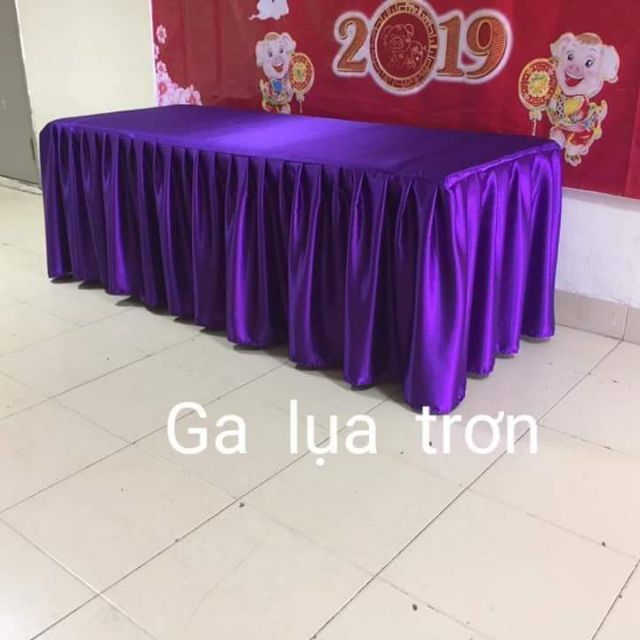 Ga lụa, ga phi bóng spa tặng kèm vỏ gối