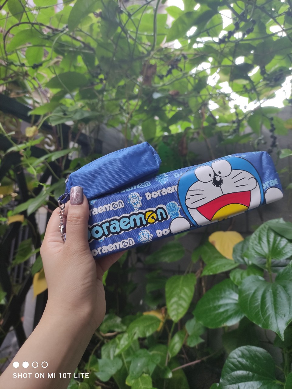 Hộp bút doremon kèm ví nhó
