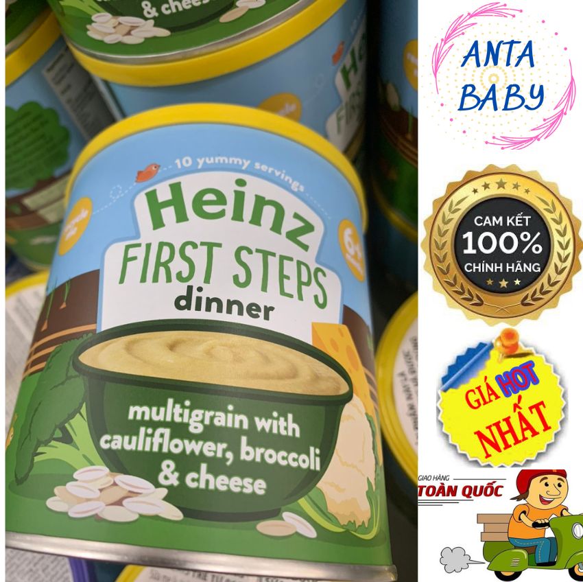 Bột heinz ăn dặm anh 200g đủ vị.