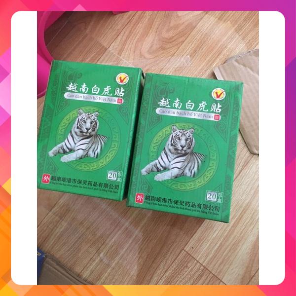 Combo 2 hộp cao dán hổ trắng