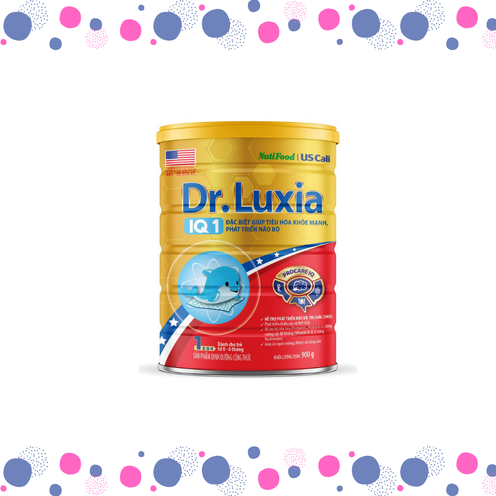 Sữa bột dr.luxia iq 1 - loại 400g