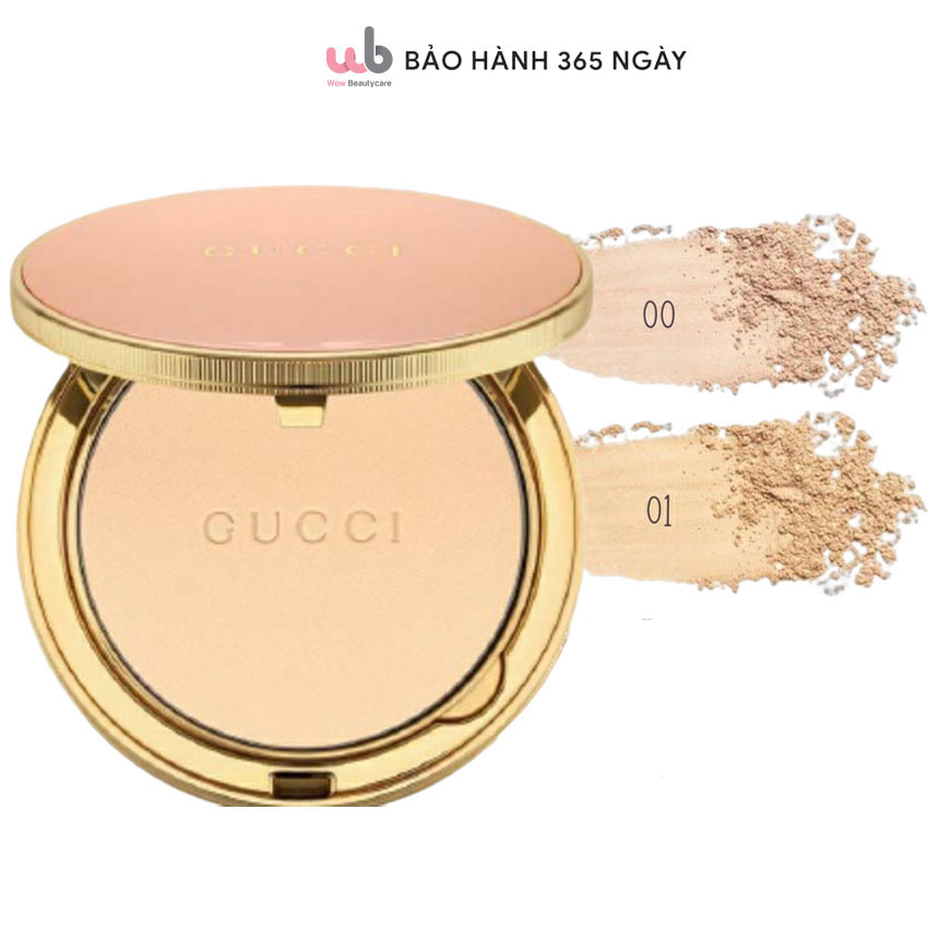 Phấn Phủ Gucci Gồm 2 Tone:00,01,giúp che phủ khuyết điểm hoàn hảo,Cung cấp thêm dưỡng chất bao phủ khuôn mặt.Tặng kèm quà xịn sò