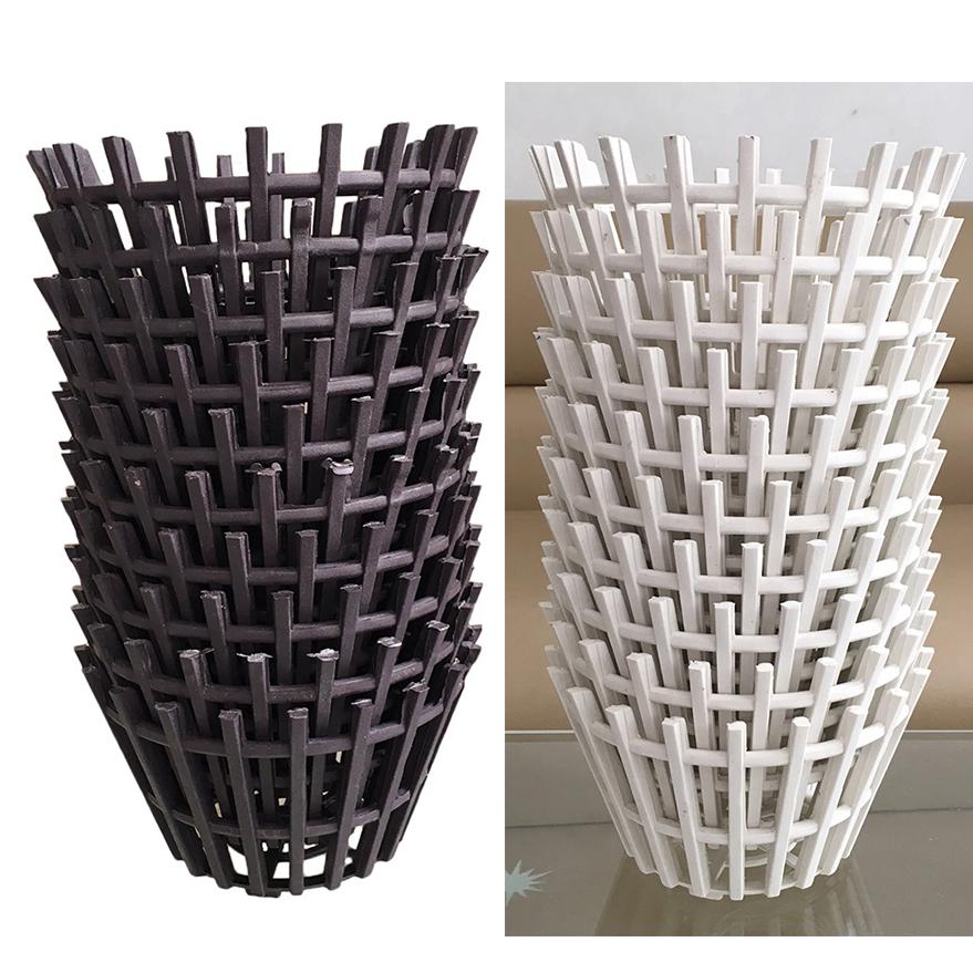 [HCM]Bộ 20 chậu trồng lan giả gỗ trắng hoặc nâu 19x11cm Chậu nhẹ cứng dày chắc chịu nắng tốt Dễ dàng vận chuyển Có nhiều kích cỡ phù hợp nhiều loại lan