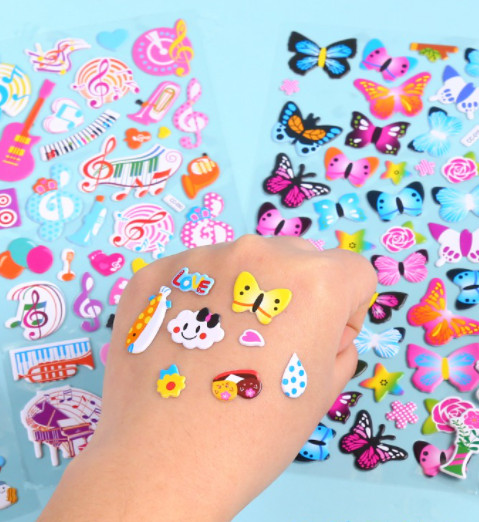 [HCM]Sticker hình dán nối 3D-70 Sticker phương tiện giao thông/50 sticker động vật cho bé vừa học vừa chơi-nhiều mẫu-kích thước 20x10cm/1 tấm