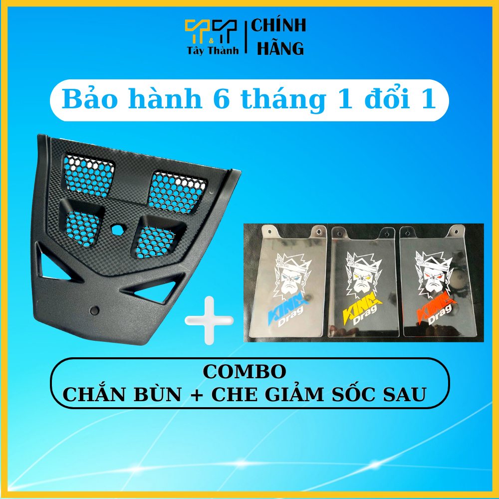 Chắn bùn trước exciter 150, tam giác chắn bùn - màu đen dành cho các dòng xe Exciter, Fz, NVX, TFX, Winner,... - T&T Tây Thành Shop chuyên dè chắn bùn
