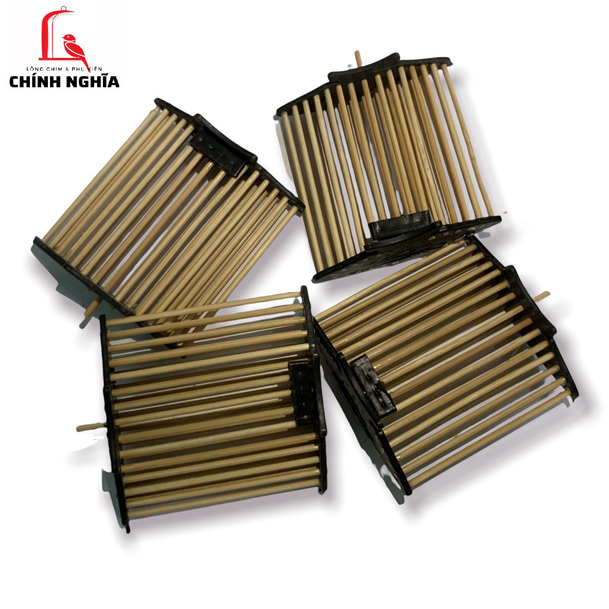 Rọ đựng cào cào/dế cho chim, rọ cào cào nhựa [Phụ kiện lồng chim đẹp]