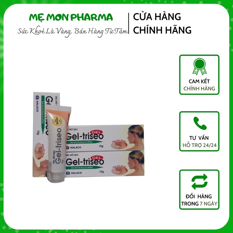 Gel-Triseo Halaco làm mềm,mờ vết sẹo cũ,vết nhăn -Hot