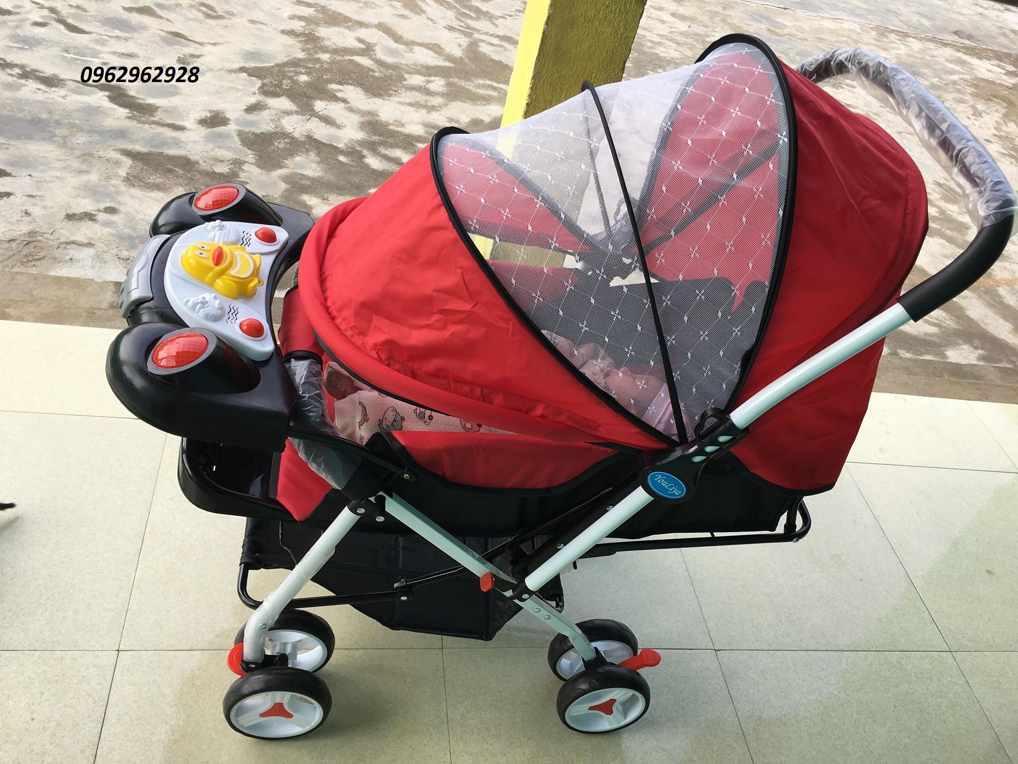 Xe đẩy 2 chiều 3 tư thế