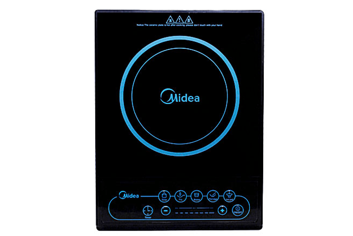 Bếp điện từ cao cấp midea mi-b2016da 2000w tặng kèm nồi hàng chính hãng