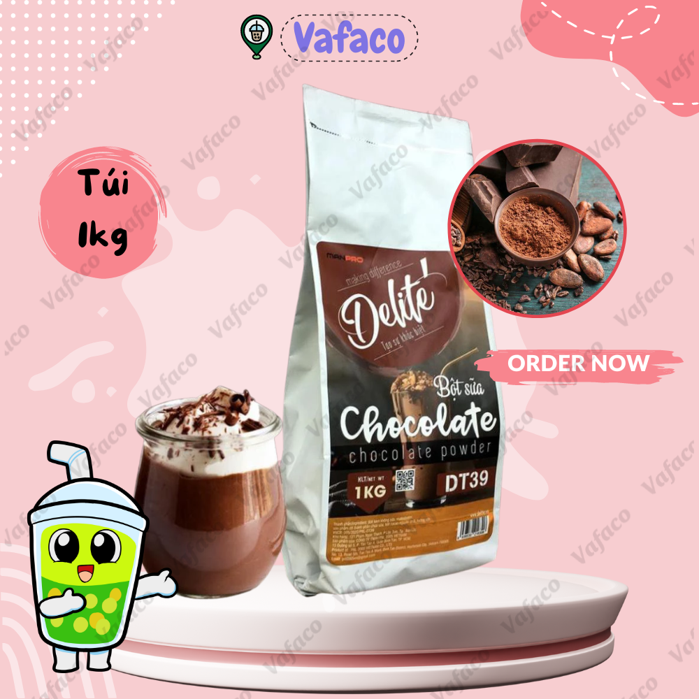 Bột sữa chocolate cao cấp dt39 _ nguyên liệu trà sữa hảo hạng, bột béo làm trà sữa