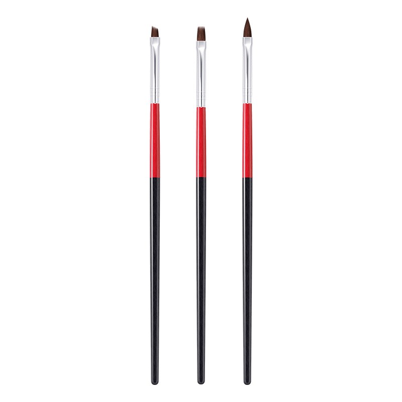 Cọ kẻ gel mắt eyeliner thần thánh siêu mảnh cực nét cán đỏ