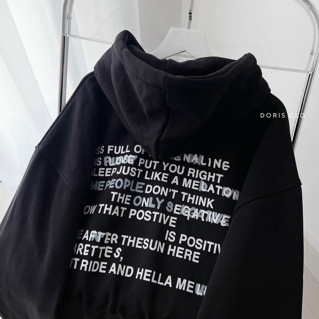 Áo hoodie form rộng, áo khoác nỉ hoodie nam nữ có nón thời trang cao cấp