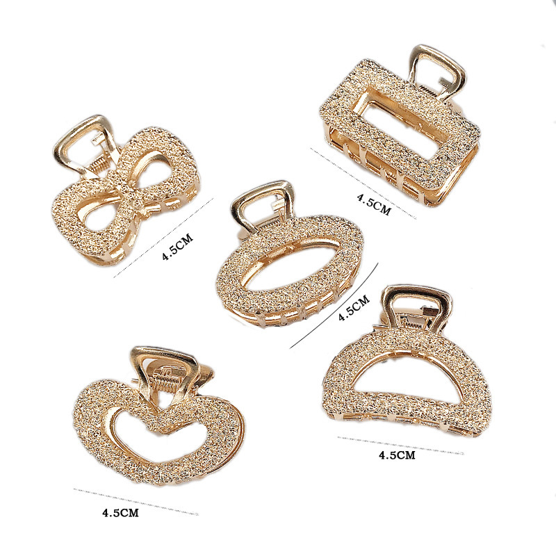 Kẹp càng cua kim loại mini FUHA, kẹp tóc càng cua loại nhỏ nhiều hình xinh xắn
